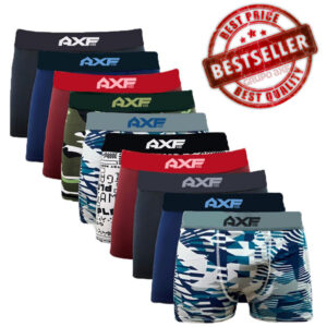 Kit Com 10 Cuecas Boxer Microfibra