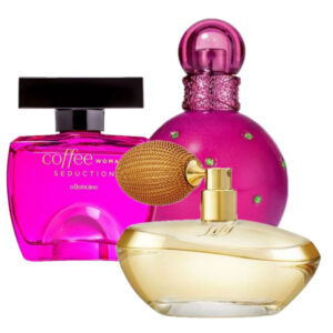 3 perfume 300ml lili vip lulli lily envio imediato coffe egeo love cuide se bem feminino