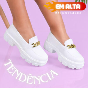 Mocassim Tratorado Feminino Leve e Confortável – Promoção de Fim de Ano!