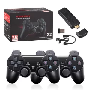 Console Game Stick 4k GD10 64GB 37000 MIL Jogos + 2 Controles
